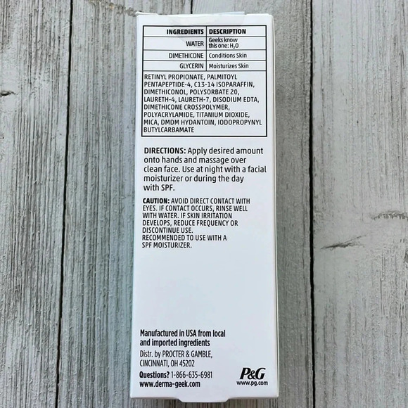 dermaGEEK Retinoid facial serum NEW Bundle of 2 - Picture 3 of 5